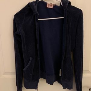Navy Juicy Couture Zip Up
